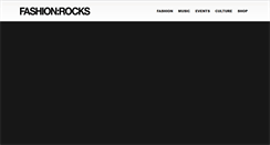 Desktop Screenshot of fashionrocks.com